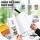 Button Maker Machine 58mm DIY Badge Press Kit with 500 Button Parts and Cutter