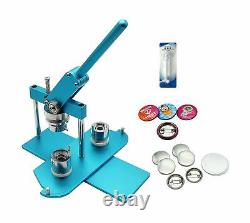 ChiButtons Button Maker Kit 25mm Badge Press Machine Adjustable Circle Cutter