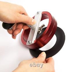 Circle Button Badge Cutter Steel Blades Adjustable Metal Badge Punch Press 56mm