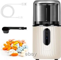 Cordless Electric Pill Crusher Grinder Pill Cutters for Small or Large Pill