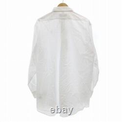 DIGAWELL x J. PRESS CRST TAG DRESS SHIRT CUTTER LONG SLEEVE LOGO OVERSIZE 2M Used