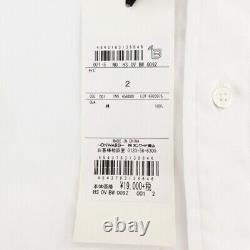 DIGAWELL x J. PRESS CRST TAG DRESS SHIRT CUTTER LONG SLEEVE LOGO OVERSIZE 2M Used