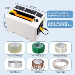 Electric Tape Cutting Machine, Automatic Tape Dispenser Cutter for Wrapping/Pa