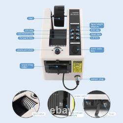 Electric Tape Cutting Machine, Automatic Tape Dispenser Cutter for Wrapping/Pa