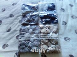 Manual Press Machine Fabric Cover Button With 5 Dies 1 Set Of Cutters