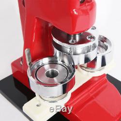 New 32mm Button Badge Maker Press Machine Press Circle Cutter With 1000 Button