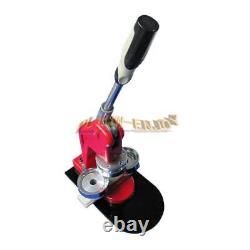 ONE 75mm 3 Button Maker Machine Badge Punch Press 100 Parts Circle Cutter Tool