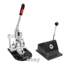 PixMax 25/37/58mm Badge Maker Bundle Cutter + Button Pin Machine Making Kit