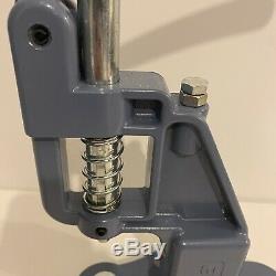 Professional TEP-2 Button machine press with cutters, die set & buttons