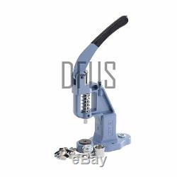 Professional Upholstery Button machine press with cutters, die set and buttons