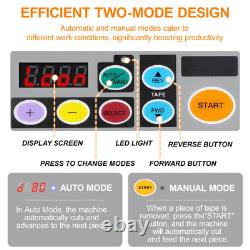 Ribbon Cutting Machine, 999mm Automatic Tape Dispenser, Dual Modes for Precis