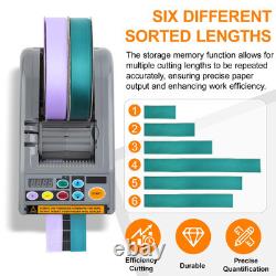 Ribbon Cutting Machine, 999mm Automatic Tape Dispenser, Dual Modes for Precis