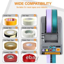 Ribbon Cutting Machine, 999mm Automatic Tape Dispenser, Dual Modes for Precis