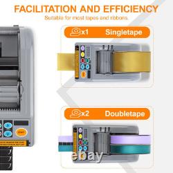 Ribbon Cutting Machine, 999mm Automatic Tape Dispenser, Dual Modes for Precis