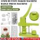 UK Button Maker Machine Badge Press Machine 25mm+100 Buttons+25mm Circle Cutter