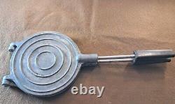 VTG USSR Metal Cookie Cutter Baking Mold Maker Press Pinocchio Bakelite Handles