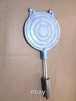 VTG USSR Metal Cookie Cutter Baking Mold Maker Press Pinocchio Bakelite Handles