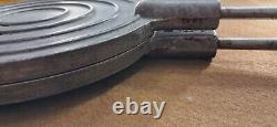 VTG USSR Metal Cookie Cutter Baking Mold Maker Press Pinocchio Bakelite Handles