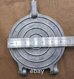 VTG USSR Metal Cookie Cutter Baking Mold Maker Press Pinocchio Bakelite Handles