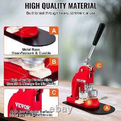 Vevor Badge Maker Machine 32mm Punch Press Button accessories book circle cutter