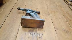 Vintage A Orstin Upholsterers Button Fly Press No 12 w Cutter 37993