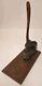 Vintage Antique Leather Button Hole Cutter Press Cast Iron Mounted On Wood Base